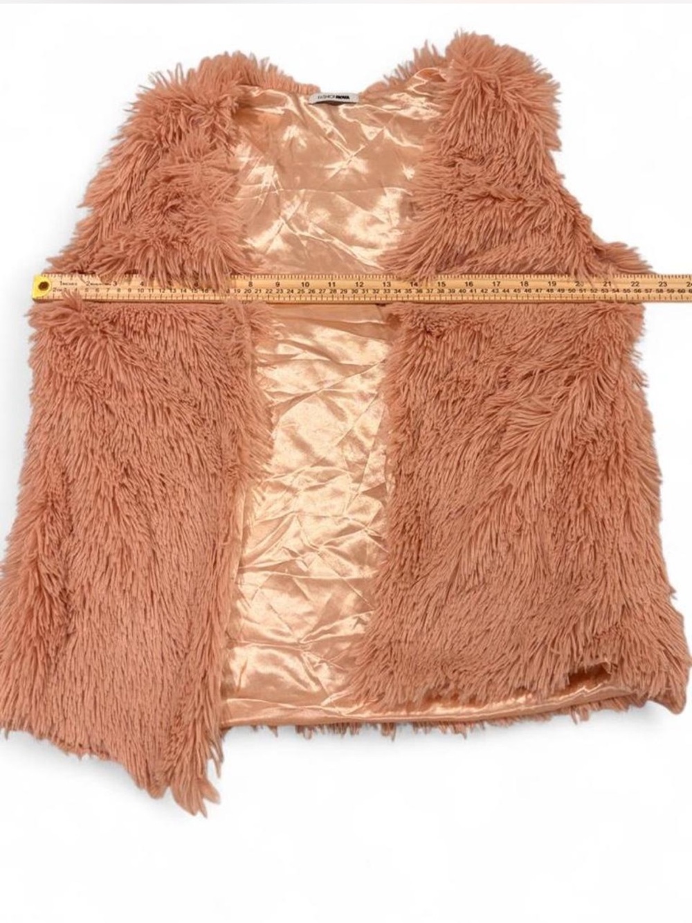 Fashion Nova Faux Fur Open Vest | Mauve Pink | O/S - Picture 4 of 8